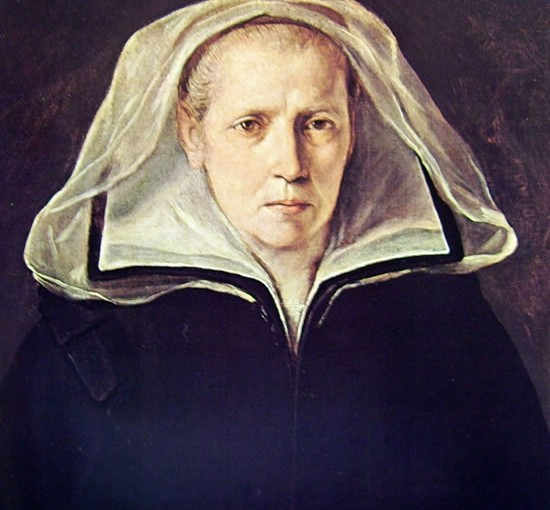 Guido Reni: Ritratto della madre, cm. 64 x 55, Pinacoteca Nazionale di Bologna.